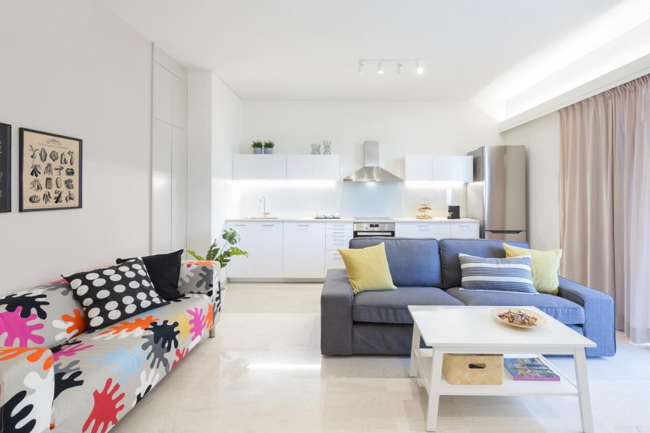 Effie'S Cozy Beach Front Apartment Rethymno  Exterior photo